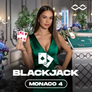 Blackjack Monaco live tafel bij Betsixty casino