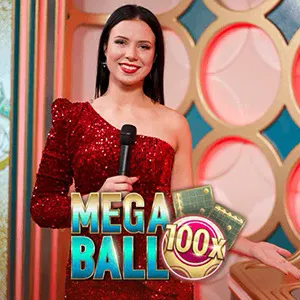 Mega Ball live bingo gameshow bij Betsixty