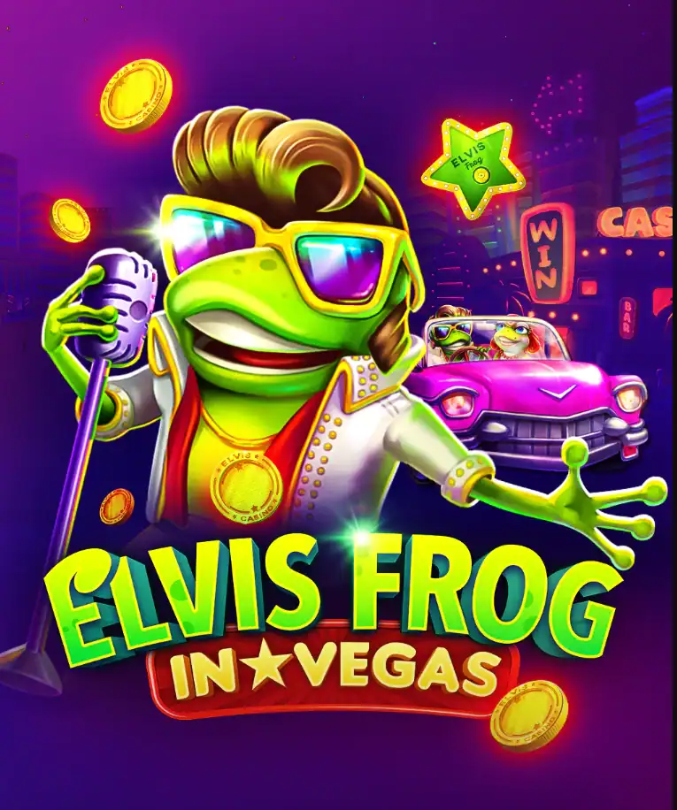 Elvis Frog in Vegas slot game
